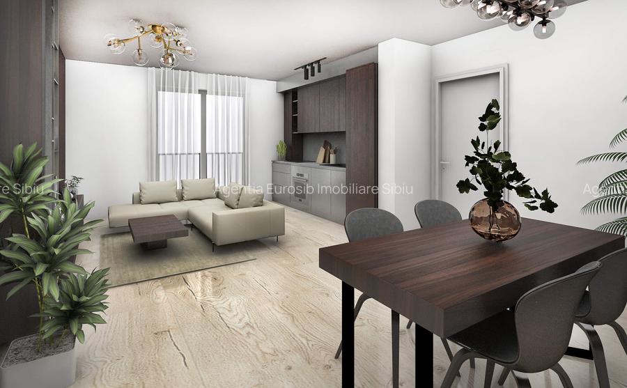 Ap 3 camere finalizat  63 mp utili balcon 15mp Orhideea D-na Stanca Selimbar - 2