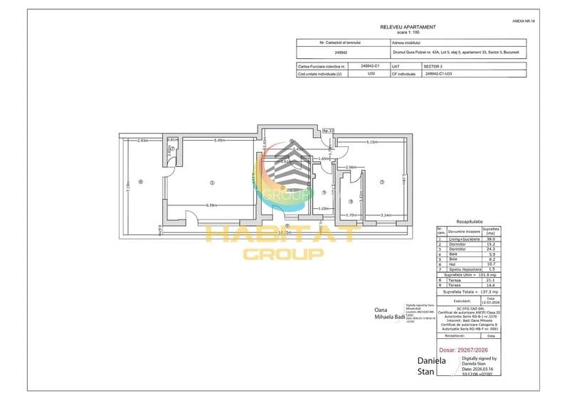 Pallady - Penthouse exclusivist cu terasă, finisaje top - 23