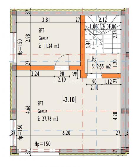 Casa cuplata, 168 mp utili, teren 200 mp – Dambul-Rotund - 4