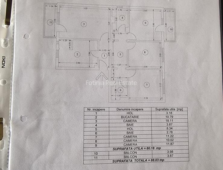 Apartament 4 camere de vanzare str Soveja, etaj 1 - 1