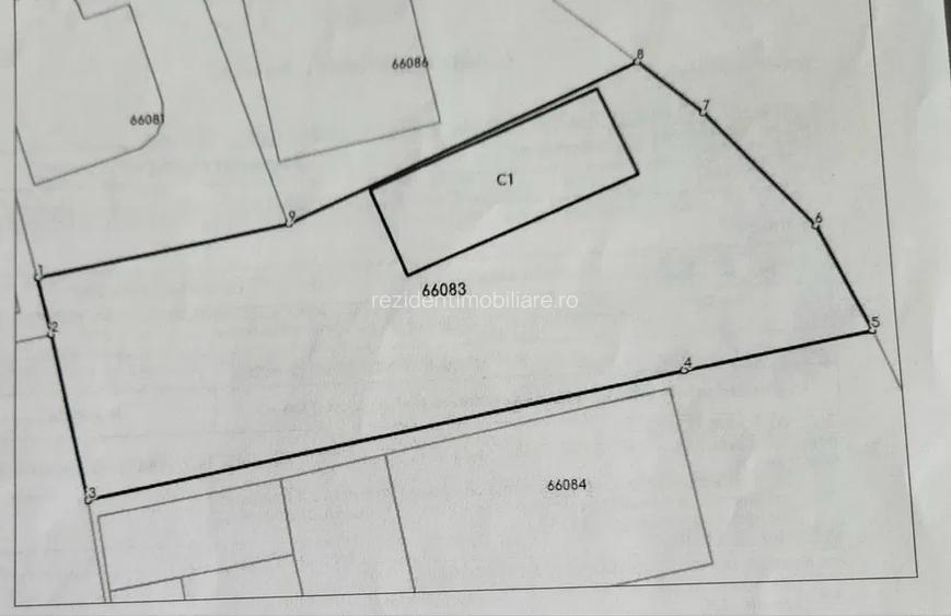 Teren intravilan 709 mp cu deschidere mare , Stefanestii de Jos  ideal casa - 4