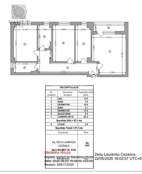 Apartament 3 camere - Bloc Nou - Theodor Pallady - 1