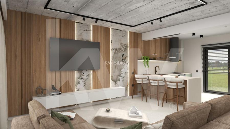 De vanzare casa tip duplex cu garaj in Selimbar, Sibiu – constructie premium  - 5