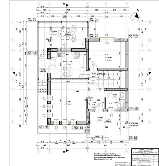 Casă individuală 120mp utili, 400mp teren, Construcție 2025 - 3