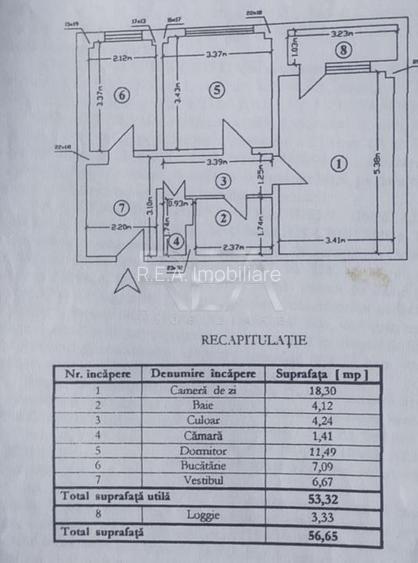 2 camere, 4/10, 57 mp, bloc 1980-Gorjului - 9
