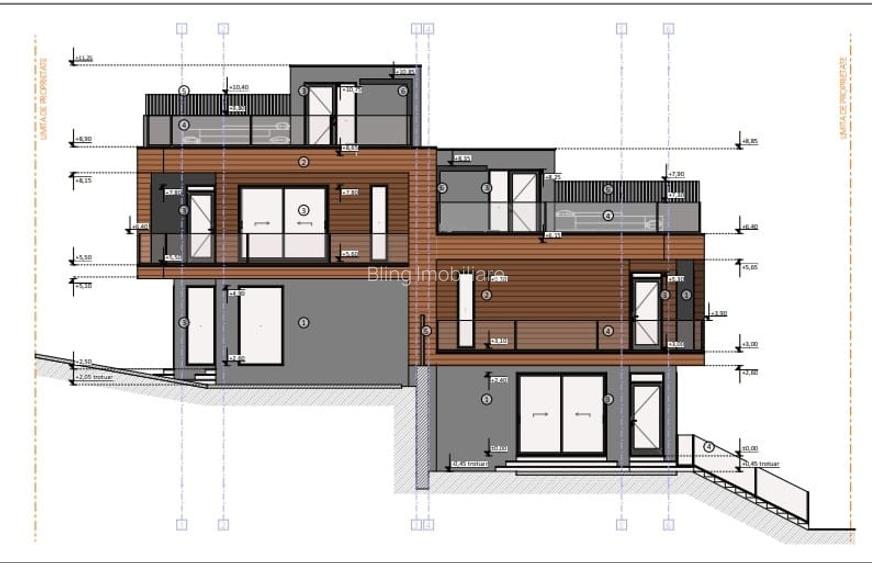 Casa tip-duplex semifinisata, 181,45 mp, terasa 89,30 mp, zona ANL - 3