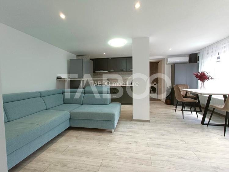 Apartament 2 camere - mobilat modern - curte proprie cu filigorie - 2