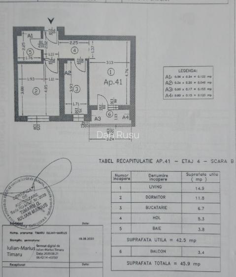Apartament 2 Camere | Mobilat Mobexpert | Militari Residence - 14
