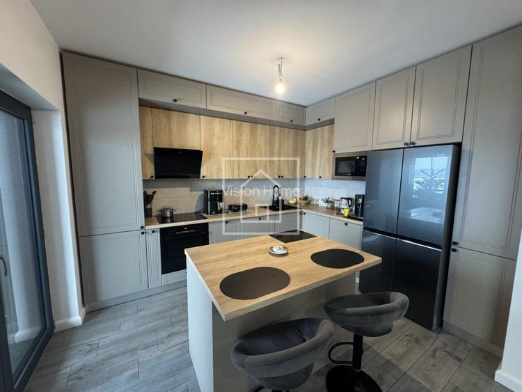 Casa noua mobilata modern 5 camere, 476 mp teren-Cisnadie, Comision 0  - 4