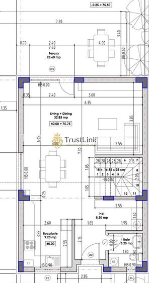 Casă modernă cu 3 dormitoare, curte 250 mp, Popești-Leordeni Ilfov - 1