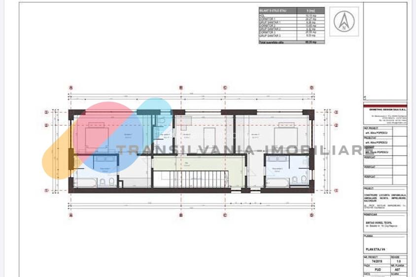 Vând teren 1.490 mp cu autorizație de construire, Făget, Cluj, pentru casă indiv - 9