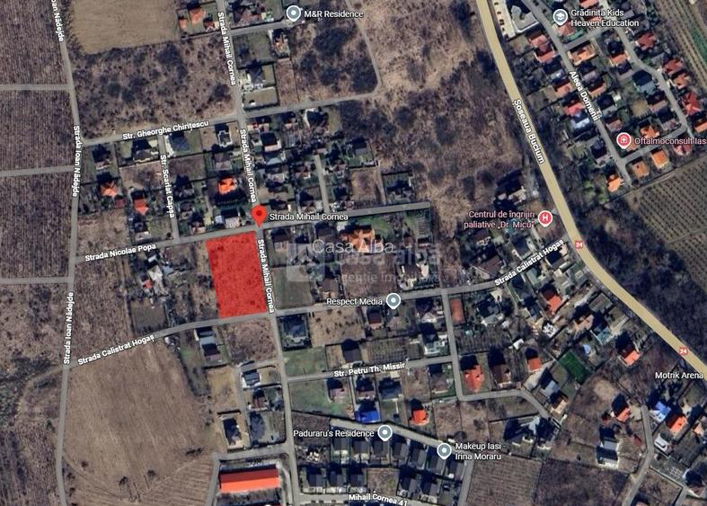 Bucium - Str. Mihail Cornea, teren intravilan, 1003mp, deschidere la 2 strazi - 2