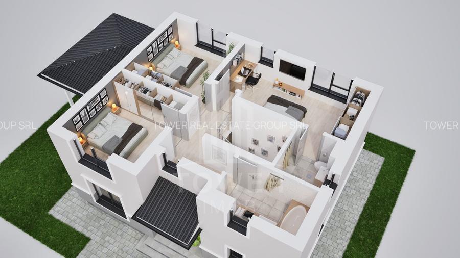 Casă single de vânzare într-un complex rezidențial nou  | Comision 0% - 11