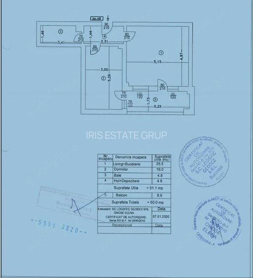 Apartament 2 Camere Metrou Leonida - 1