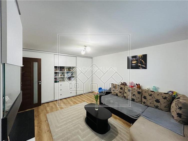 Apartament de vanzare in Sibiu - decomandat - 48 mp - etaj 2/3 - 6