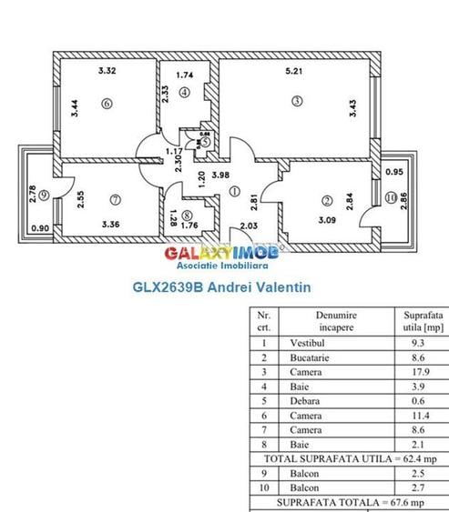 Apartament 3 Camere Decomandat Berceni - Oltenitei - Bagdasar - 9