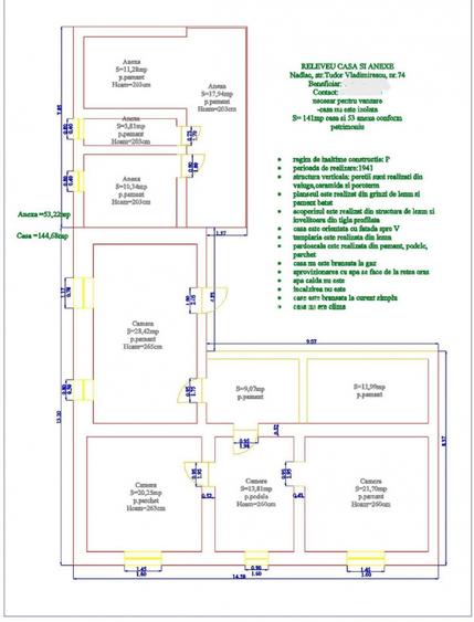 Casa pentru demolare/renovare in Nadlac cu teren 616mp - 11