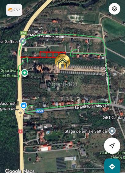 4 X Loturi Teren Intravilan in Saftica – Balotesti |  100m de DN1 - 5