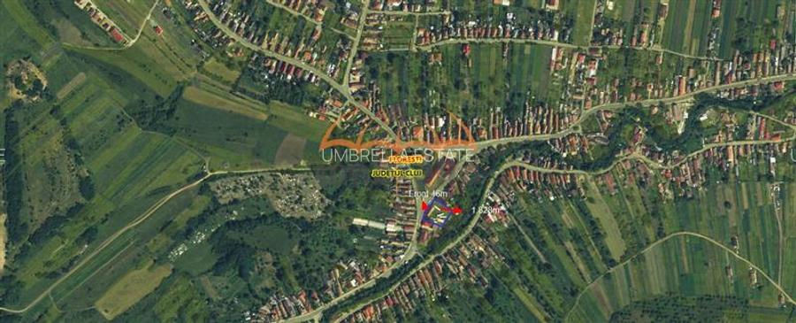 De vanzare in Luna de Sus, centru, spatiu comercial + teren1.828m² - 2