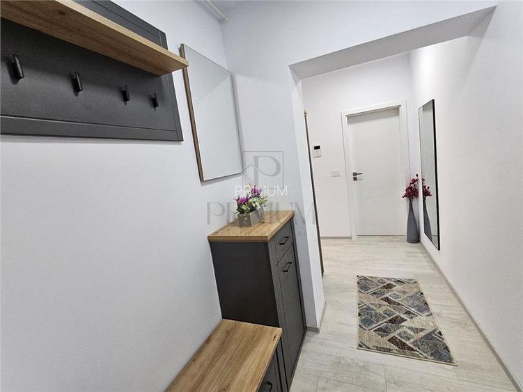 Apartament 1 camera-Utilat-Mobilat-Centrala-Panouri fotovoltaice-Loc de parcare- - 6