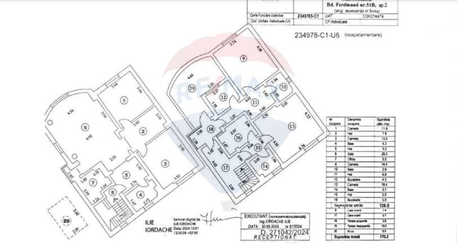 Casă / Vilă cu 5 camere de vânzare pe Bulevardul Ferdinand Constanta - 18