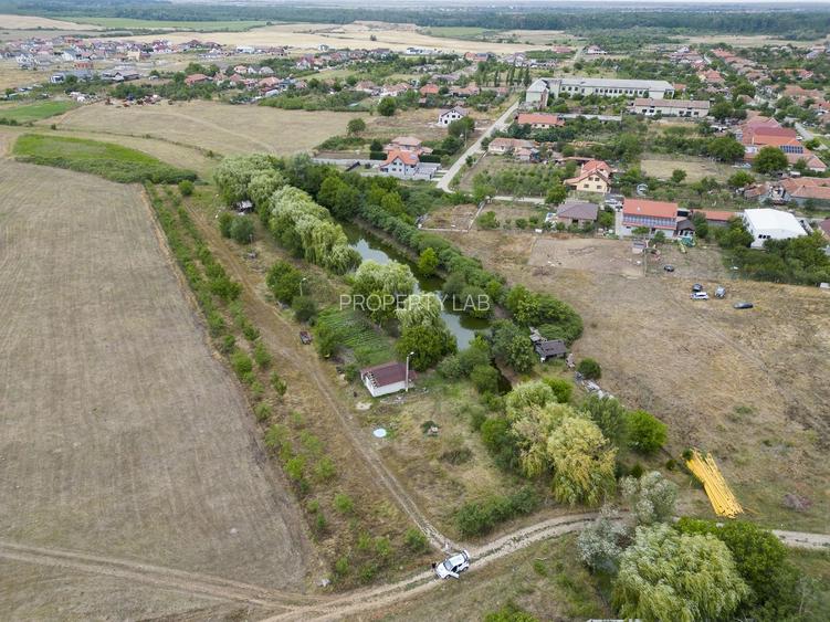 Teren de 7900 mp cu baltă de pescuit în Frumușeni - 6