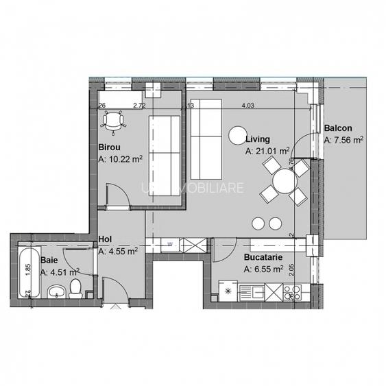 🏡 Apartament cu 2 camere decomandat – Freya Home, confort și eleganță - 2