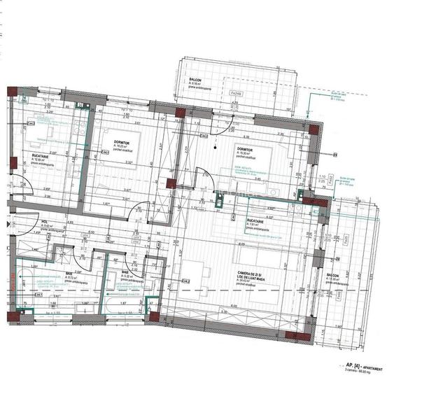 Bloc nou, S+P+5E, cu 19 apartamente, cu 1,2 si 3 camere,  zona Central - 10