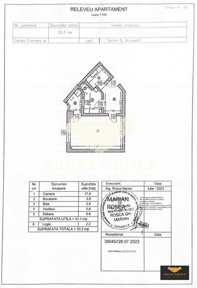 Garsoniera Cismigiu | Imobil 1981 | Fara risc sau urgenta - 19
