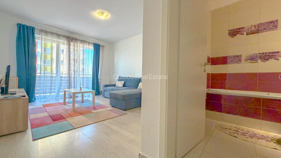 Garsoniera decomandata, Etaj 3/8, loc de parcare si boxa, mobilata si utilata - 9