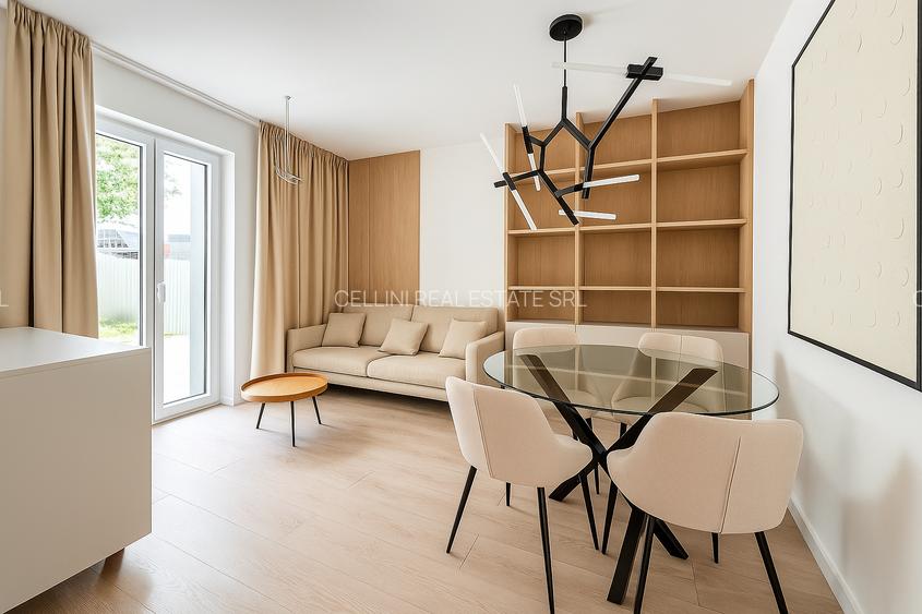 Opanez, vând  ap 3 camere , amenajat de designer, mobilat,utilat - 5