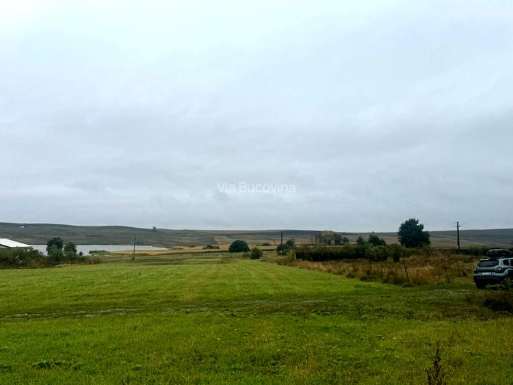 Vanzare 10.000 mp teren Liteni Suceava- la strada -potrivit proiect fonduri - 3