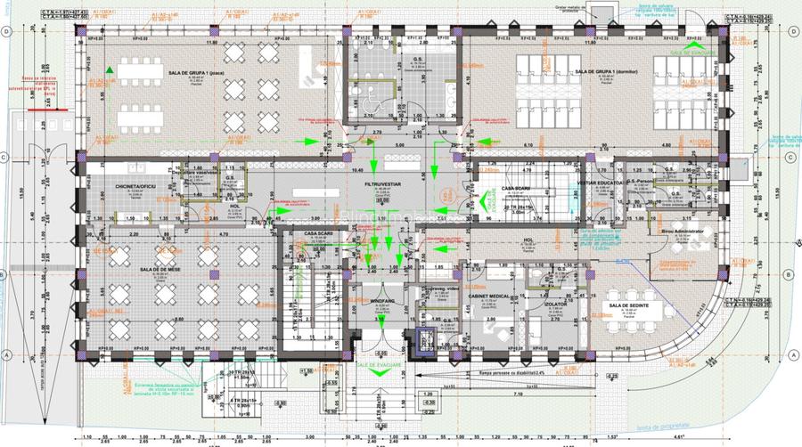 Gradinita/Cresa de inchiriat, suprafata utila de 1578mp, Dambul Rotund - 5