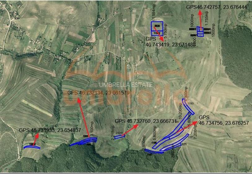Teren de vanzare in  jud. Cluj, Loc. Feleacu 2.900m&Acirc;˛/27 - 3