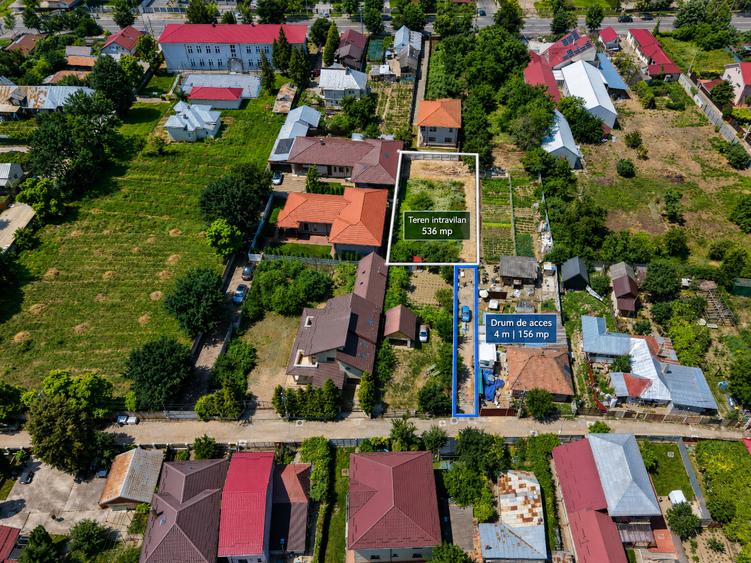 Teren intravilan 536 mp de vanzare in Bacau – la 2 km de Arena Mall