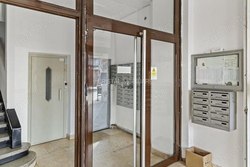 Studio Piata Romana, renovat complet, vedere panoramică dublă - 12