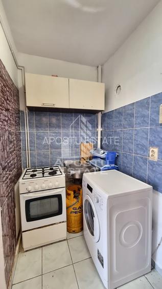 Garsoniera mobilata, 22mp, etaj intermediar, zona Buziasului - 5