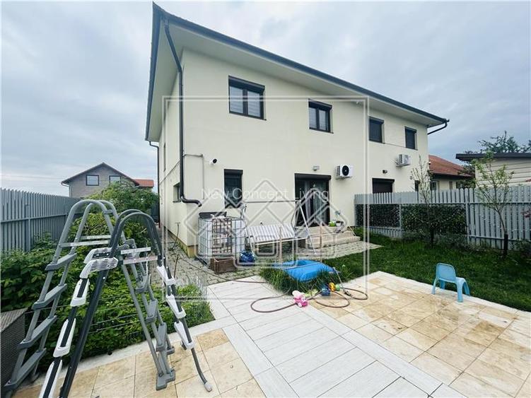 Casa de vanzare in Cristian - tip duplex - 125 mp utili + teren de 250 - 10