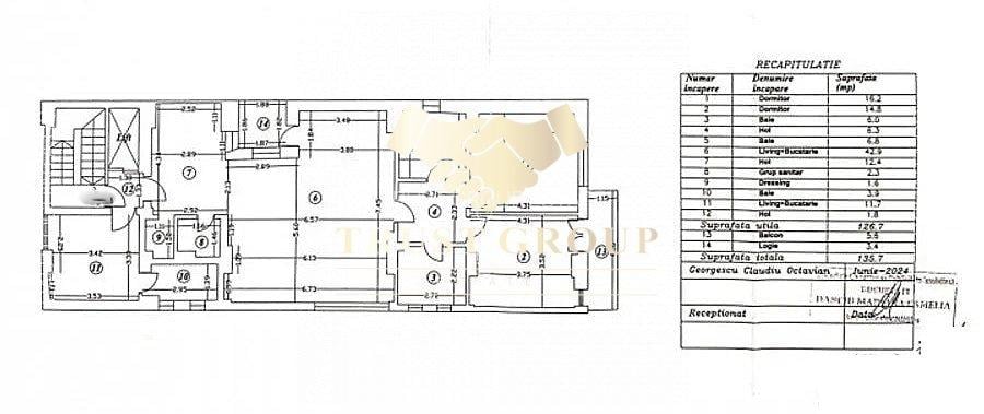  | Imobil Boutique | etaj 2 din 3 | 134mp| parcare  |  Apartament 4 camere - 28