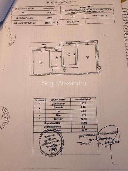 Apartament 2 camere Valea Lupului Parcare inclusa plus curte  - 5
