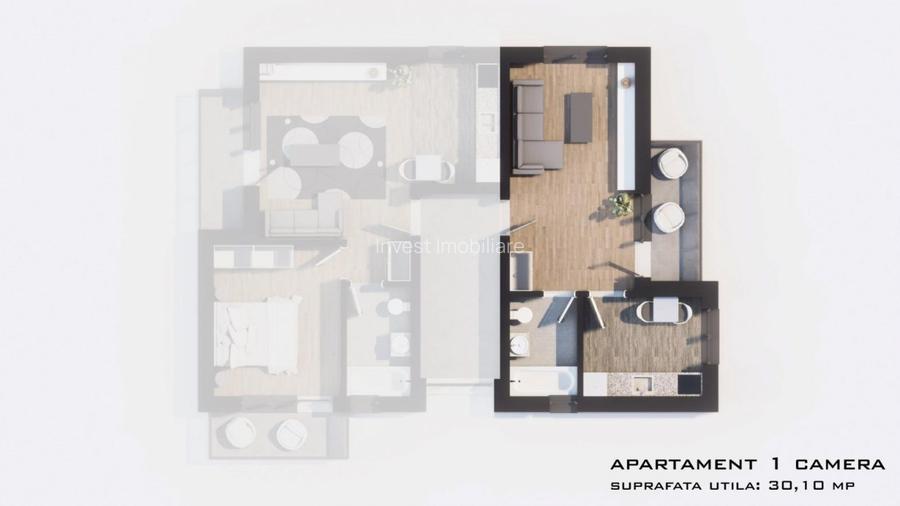 COMISION 0%! 2 CAMERE BLOC NOU PACURARI-REDIU - 12