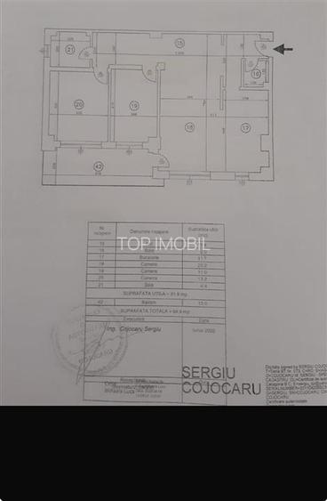 Apartament cu 3 camere, 2 bai, loc de parcare - Valea Lupului - Brown Luxury - 7