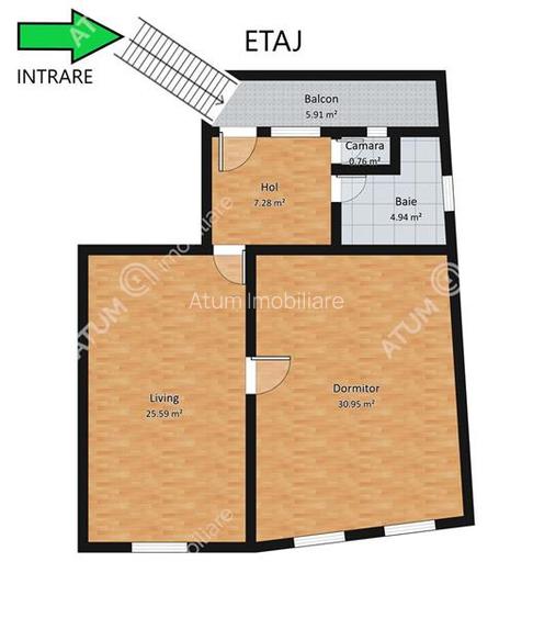 Casa individuala cu 3 camere si 200mp teren in centru istoric Sibiu - 5