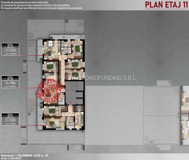 Neofort 50 Titan Apartament decomandat langa metrou cu vedere superba - 2