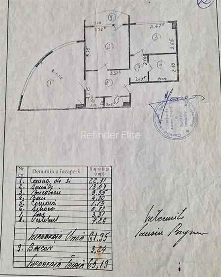 vanzare apartament 2 camere | Rond Piata Alba Iulia | 65mp utili | bloc 1990 | e - 6