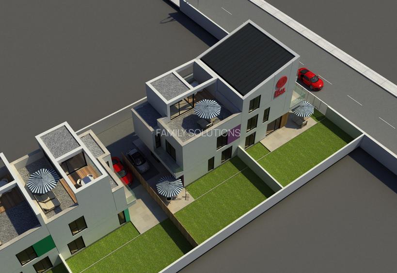 Casa deosebita P+1+Terasa panoramica. 4 cam.Util 157mp.Teren 183mp - 51