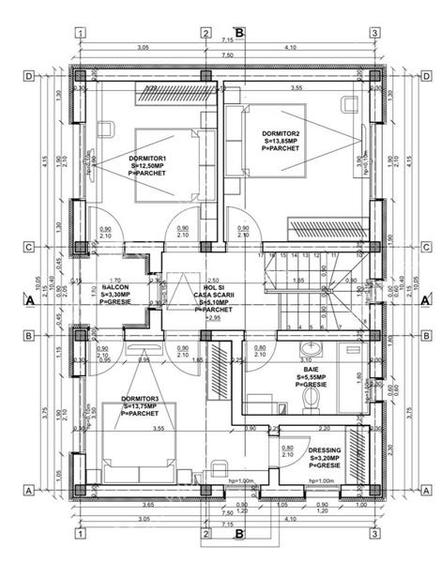 Casa individuala 4 camere 2 bai 120 mp utili 300 mp teren in Sura Mica - 8