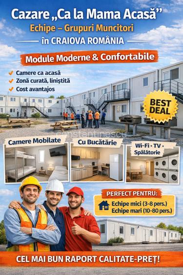 Cazare Angajati Tabără Muncitori - 2