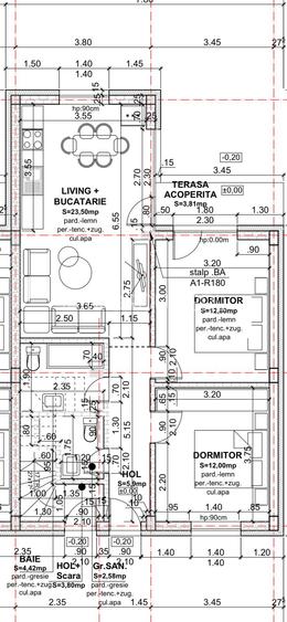 Apartament cu 3 camere si curte, predat la cheie, disponibil la doar 79.000 EUR - 3
