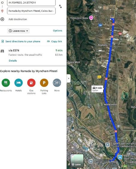 Teren intravilan langa Pitesti - Argeselu - 700 mp - 2